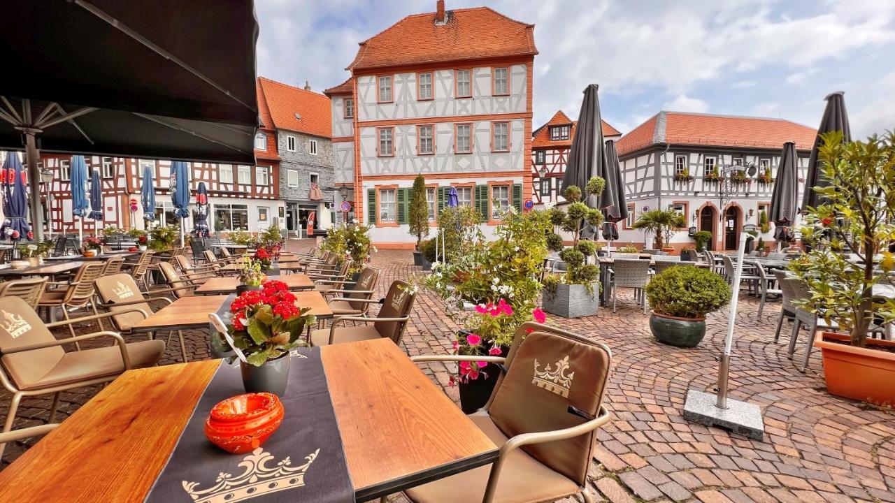 Hotel Zu Den Drei Kronen Seligenstadt Exterior photo